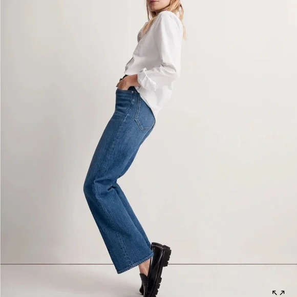 Madewell The Perfect Vintage Wide-Leg Jean - Picture 2 of 9